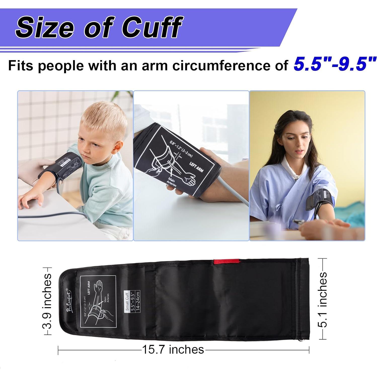 Manguito de Presión Arterial Pediátrico Pro Comfort 15-24 cm