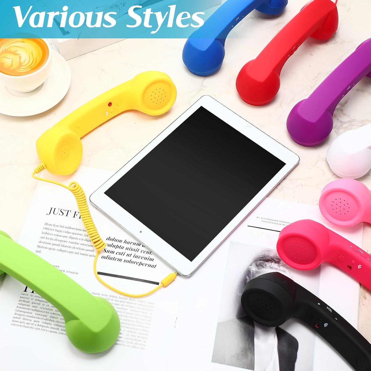 Auriculares Retro Coloridos Relaxweex 10 Pcs 3.5mm