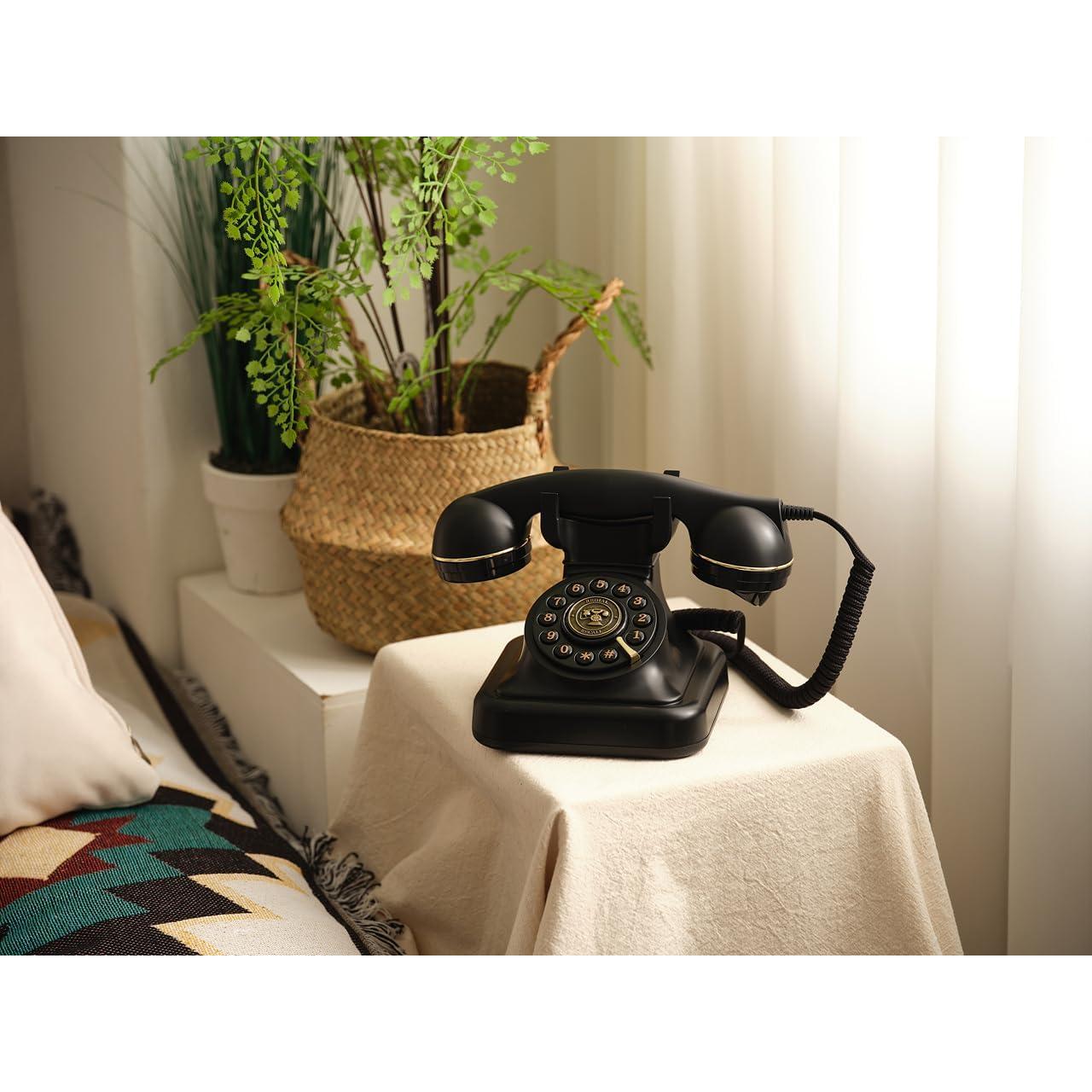 Teléfono de Línea Fija Retro SUNG CHY con Control de Timbre