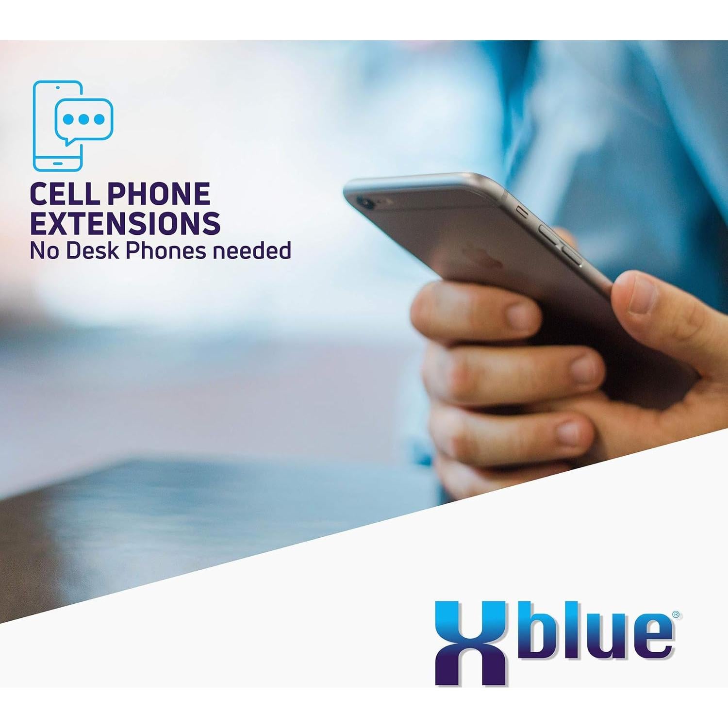 Sistema Telefónico en la Nube XBLUE con 3 Teléfonos IP y 6 Meses VoIP