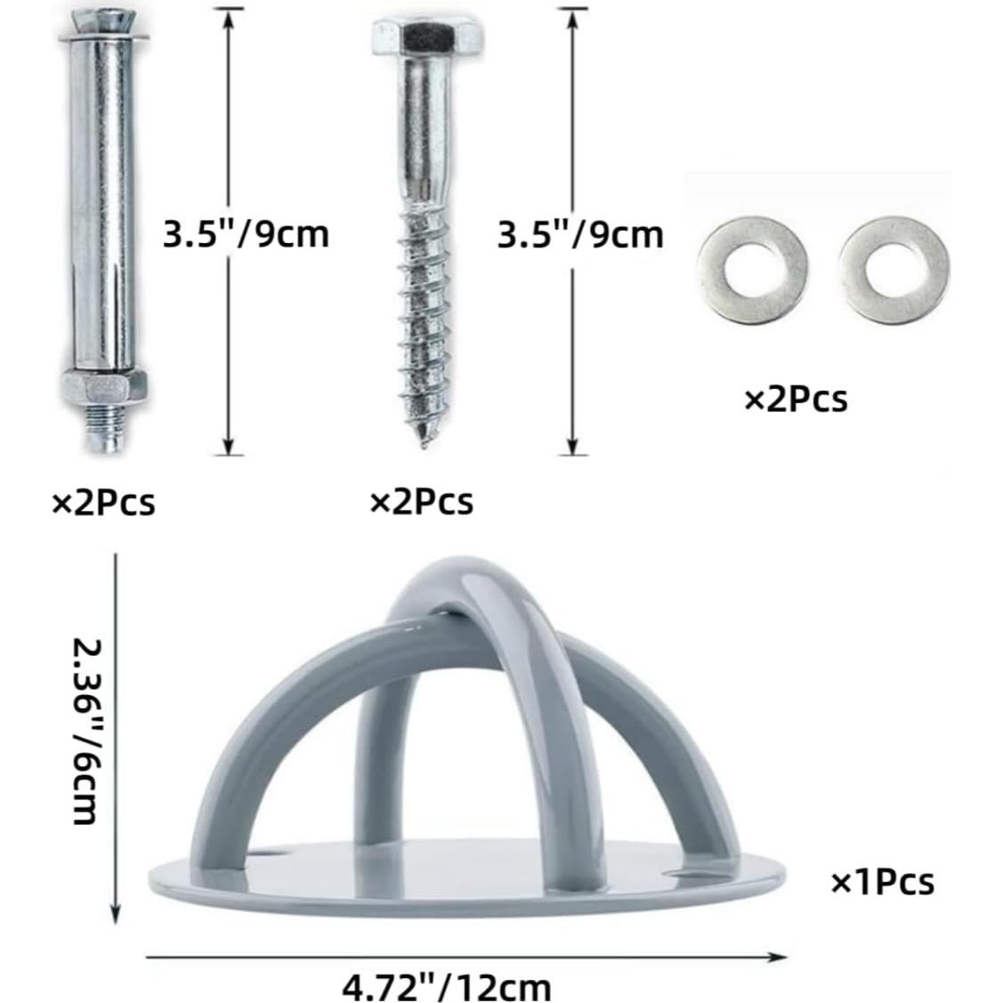 Soporte de Montaje en Pared LBDONDIN para Yoga y Gimnasia