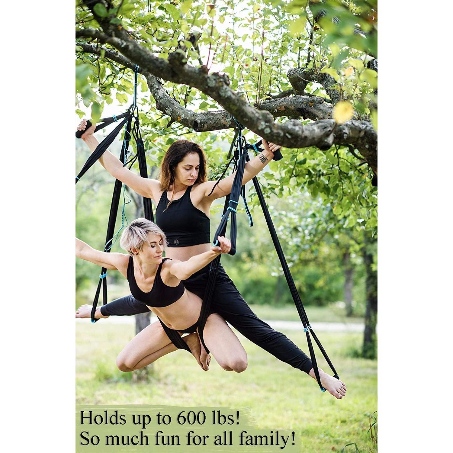 Columpio de Yoga Aéreo Yoga4You - Hamaca Antigravedad 248x150 cm