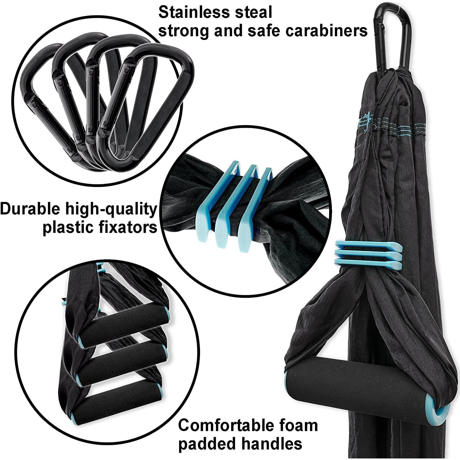 Columpio de Yoga Aéreo Yoga4You - Hamaca Antigravedad 248x150 cm