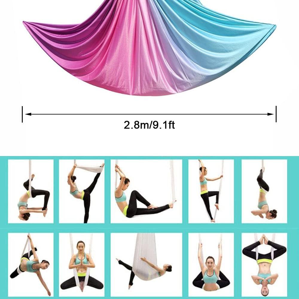 Hamaca Aérea Foser 5m x 2.8m Yoga Antigravedad 300KG
