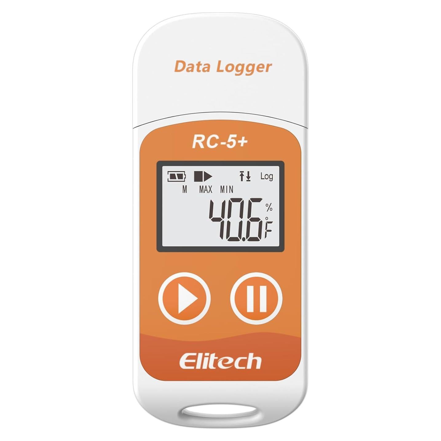 Registrador de Datos Elitech RC-5+ Termómetro USB -30°C a +70°C
