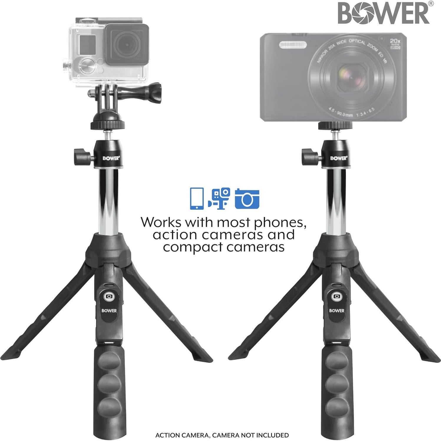 Trípode Selfie Stick Bower Multipod 6-en-1 con Obturador Remoto
