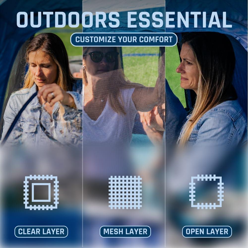 Carpa Deportiva Fofana MultiPod 4 Personas Impermeable