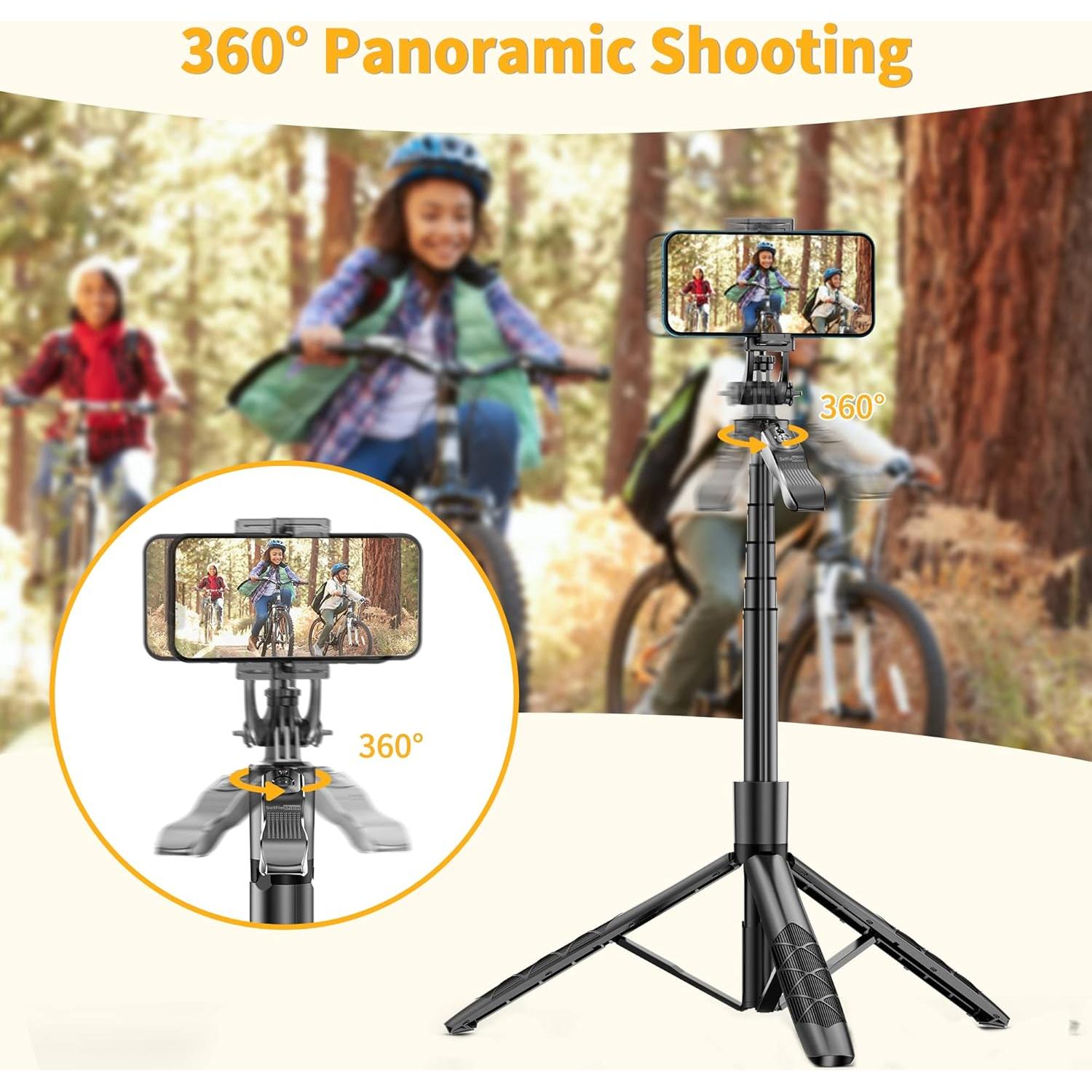 Trípode Selfie 156 cm LDP con Control Remoto Inalámbrico