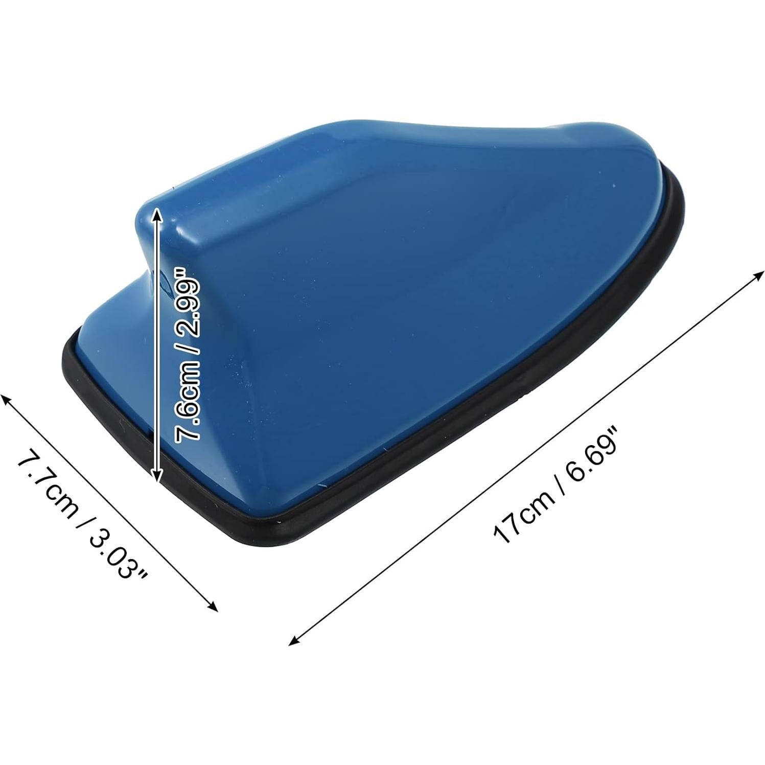 Antena Decorativa para Coche X AUTOHAUX Azul 15.9x7.6cm