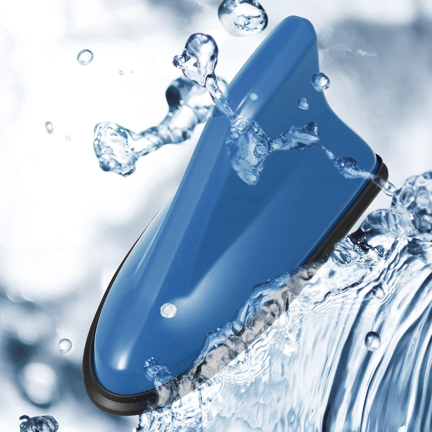 Antena Decorativa para Coche X AUTOHAUX Azul 15.9x7.6cm