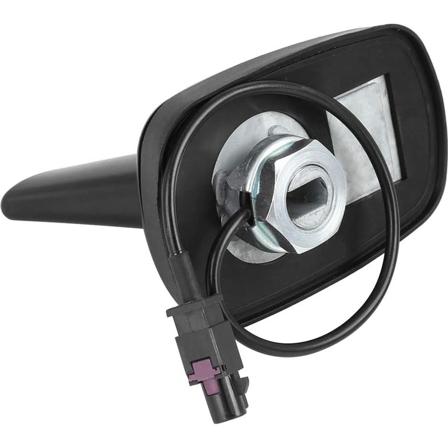 X AUTOHAUX Shark Fin Shape Signal Antenna Radio FM AM Roof Aerial for VW for Audi for Skoda for Seat