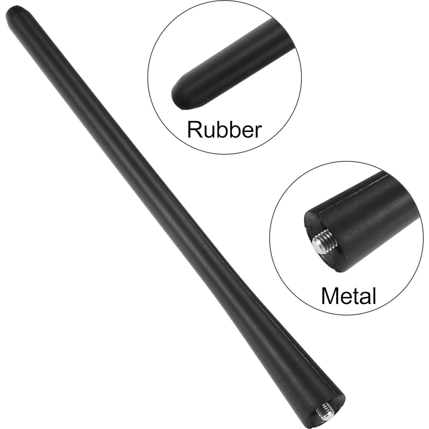 Antena de Goma Flexible 20 cm DC 12V X AUTOHAUX para Dodge