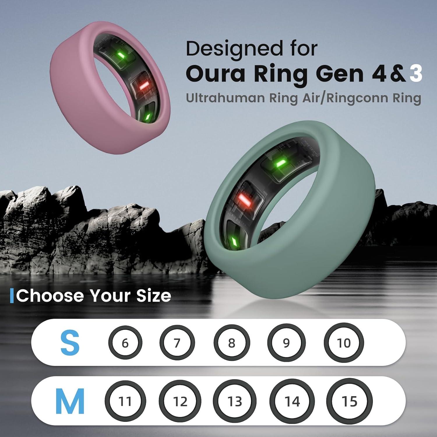 Cubierta de Silicona para Oura Ring Gen 4/3 - Protección Anti-Rasguños