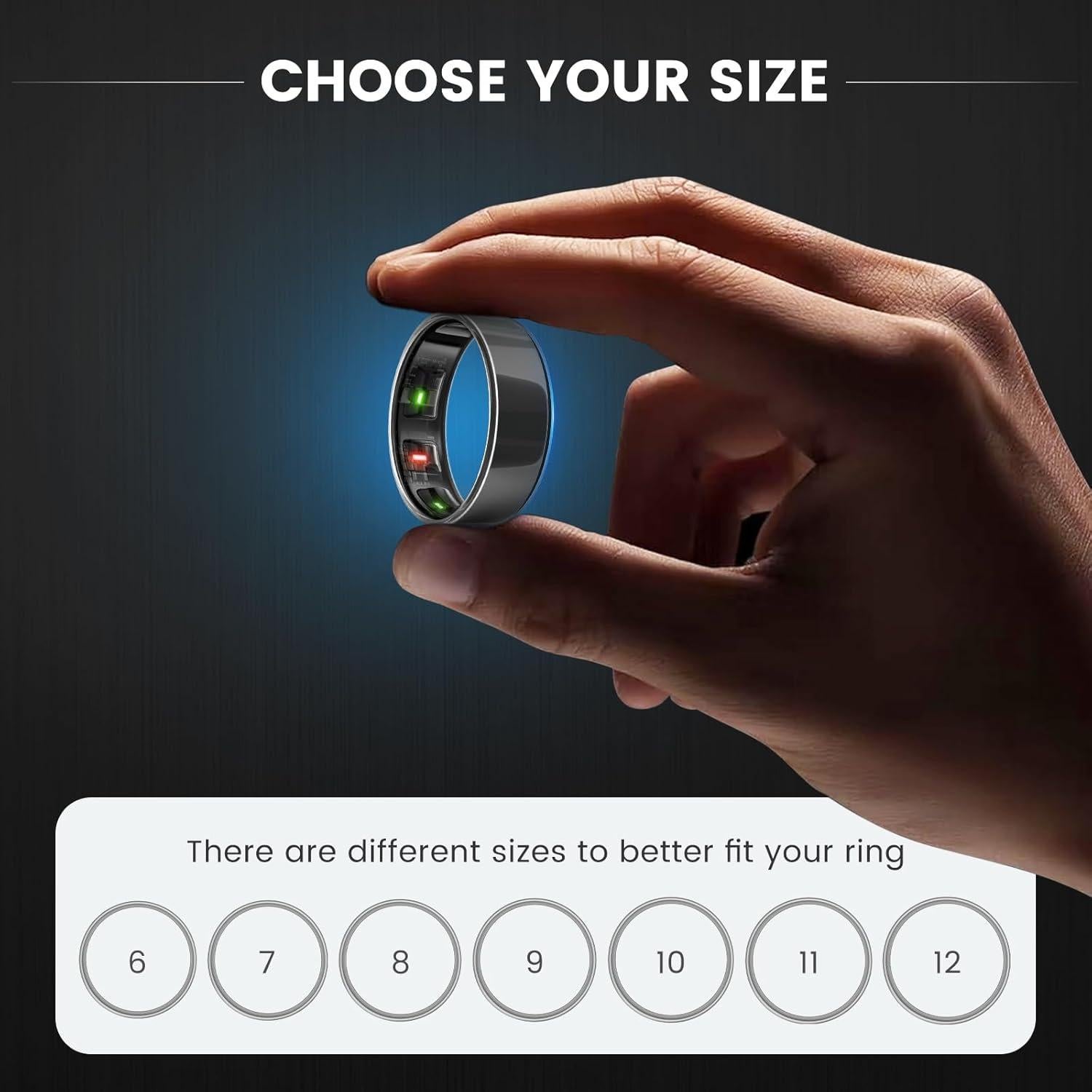 Cubierta de Anillo TPU para Oura Ring Gen 4 y 3 - Talla 10