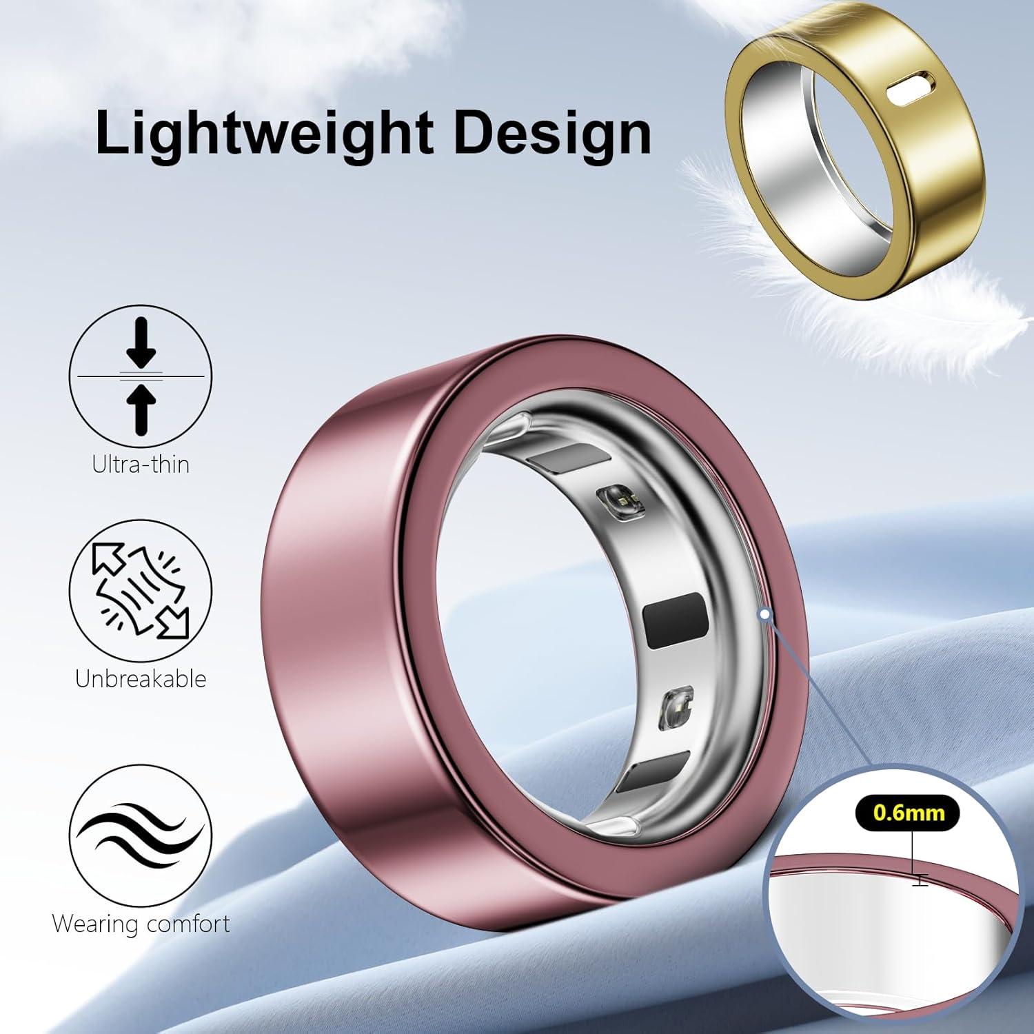 Paquete de 5 Cubiertas de Anillo Hexasider para Oura Ring 3/4