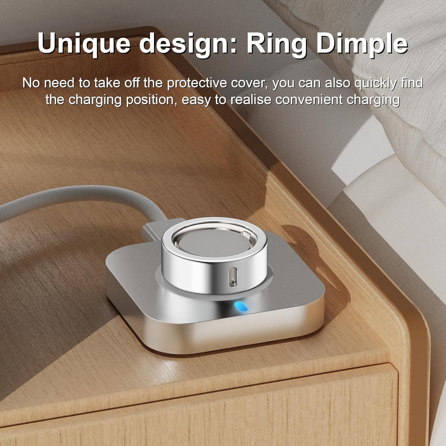 Paquete de 5 Cubiertas de Anillo Hexasider para Oura Ring 3/4