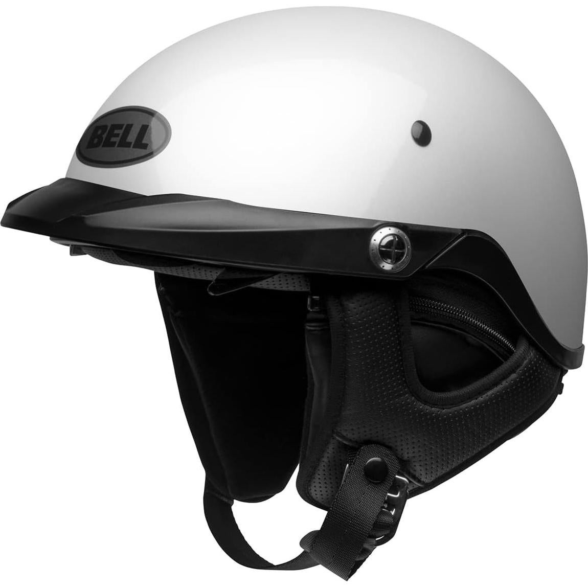 Casco BELL Pit Boss Blanco Perla Brillante X-Large