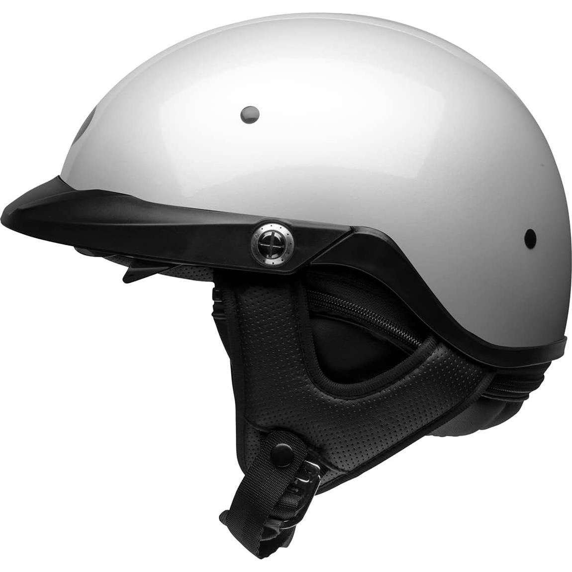 Casco BELL Pit Boss Blanco Perla Brillante X-Large