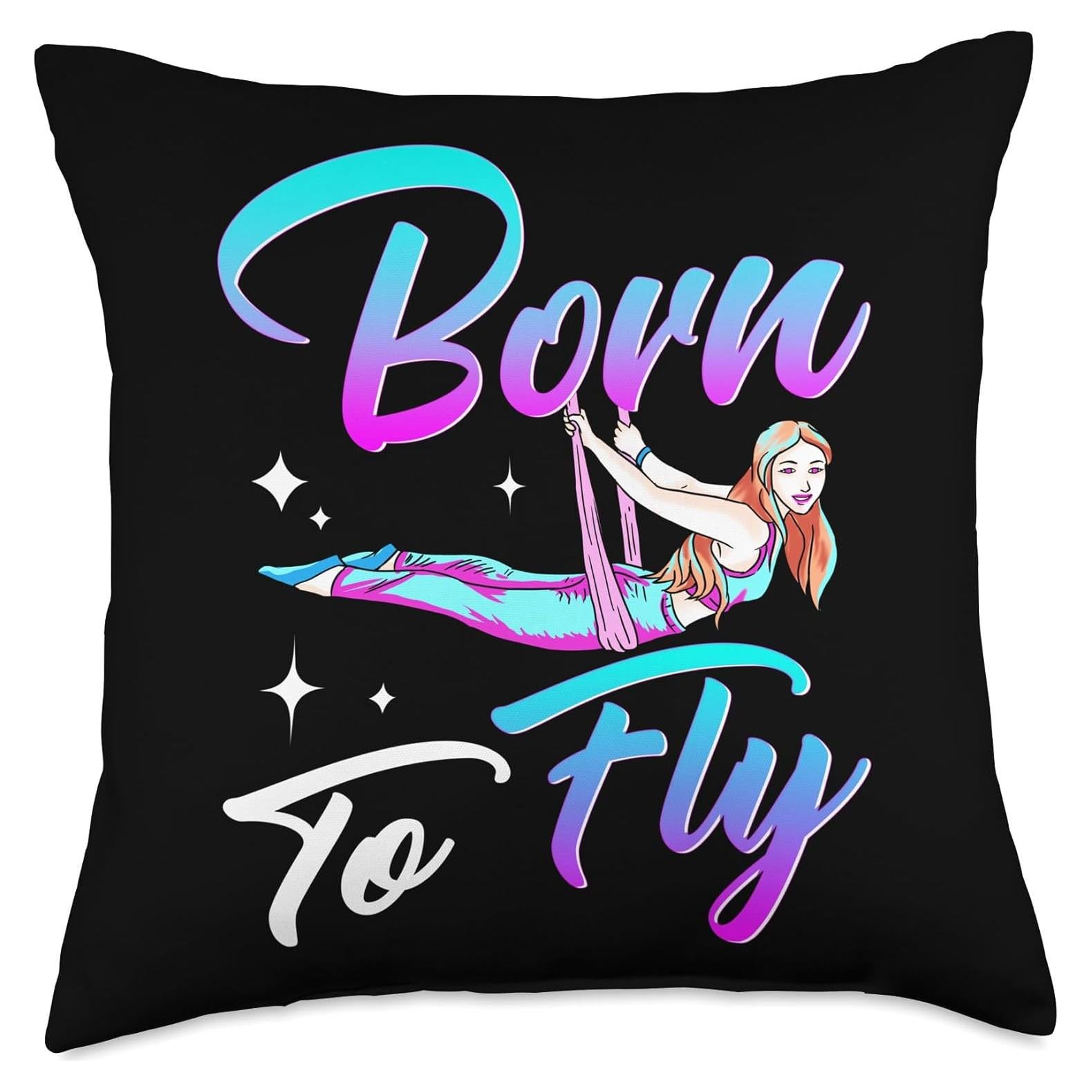 Cojín de Lanzamiento Aerial Silks NYC 45x45cm Multicolor