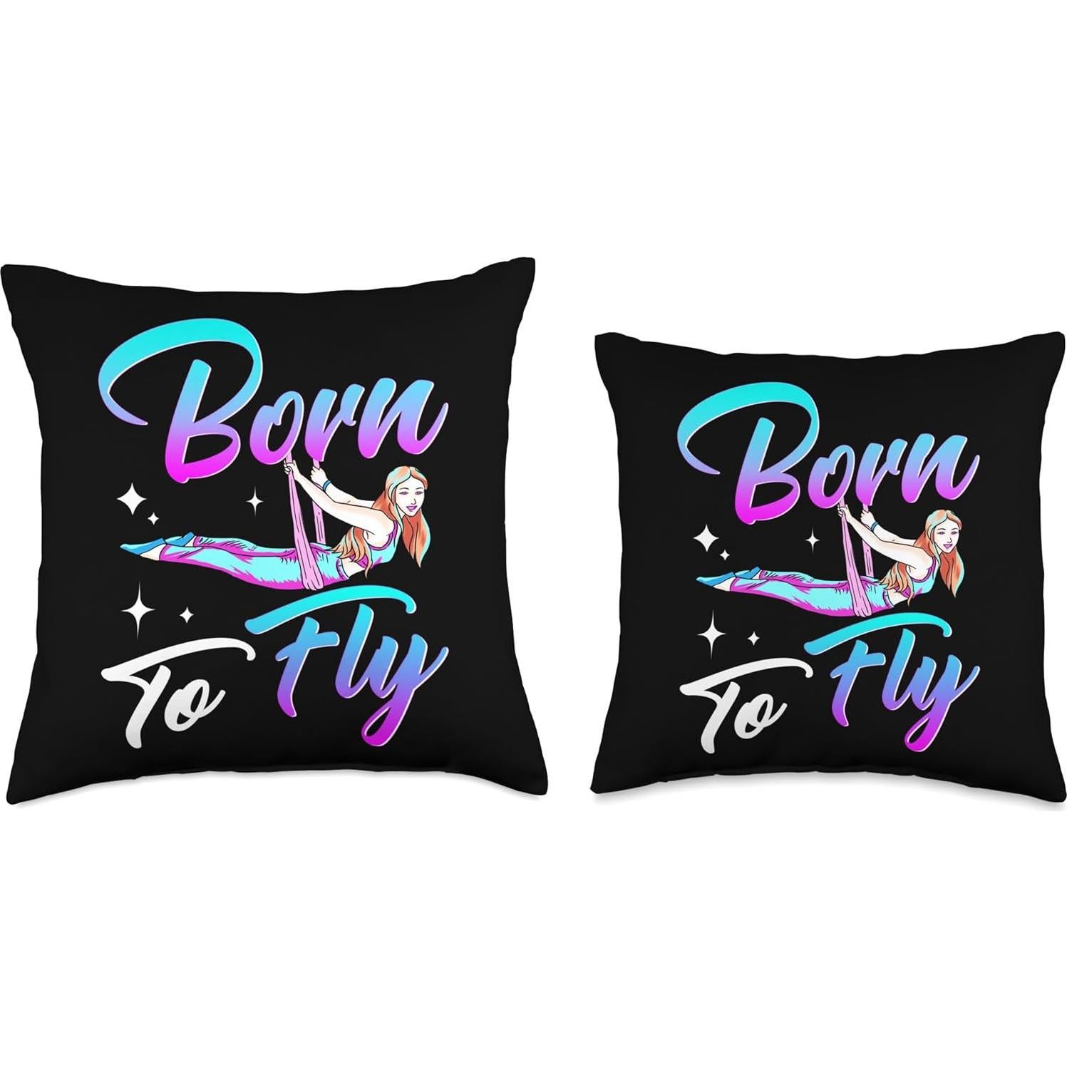 Cojín de Lanzamiento Aerial Silks NYC 45x45cm Multicolor