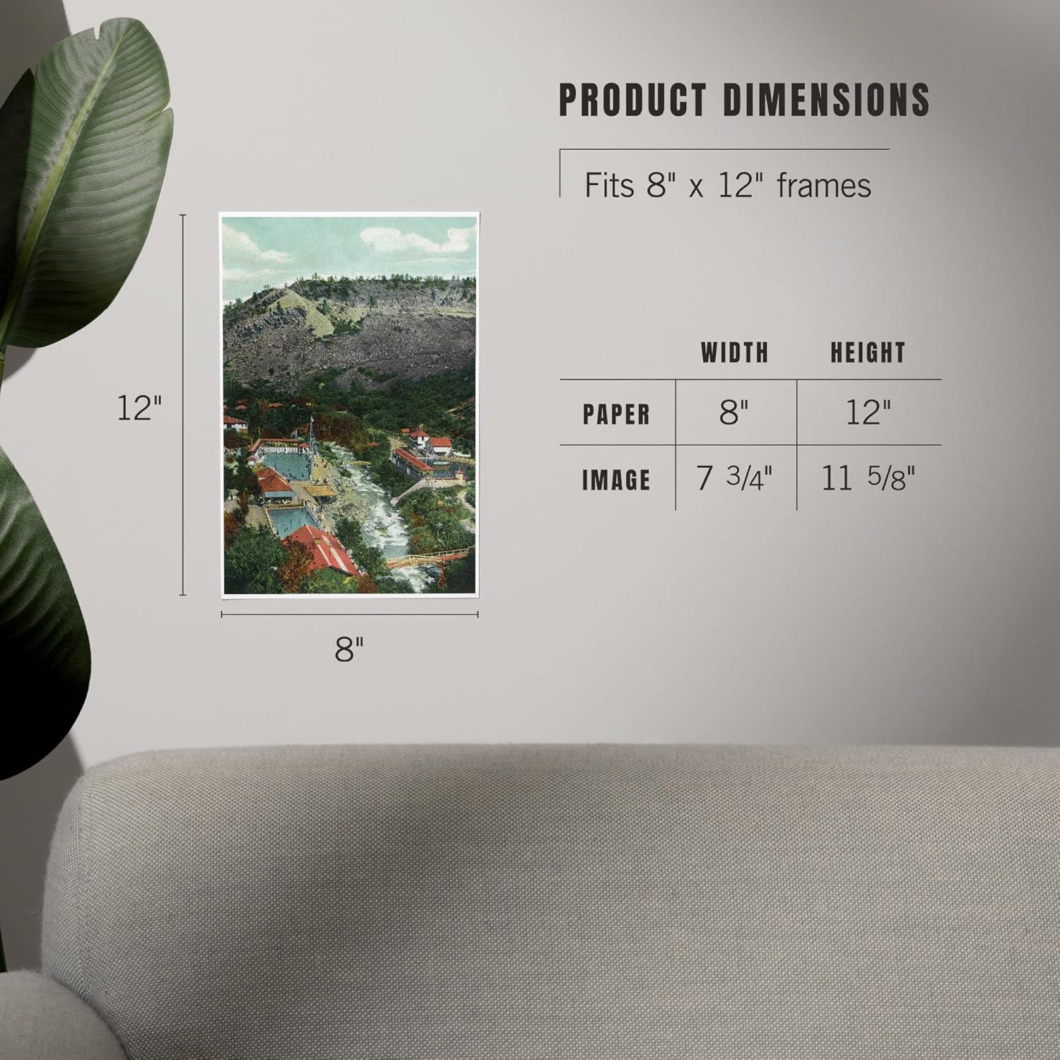 Impresión Artística Lantern Press 20x30 cm Eldorado Springs