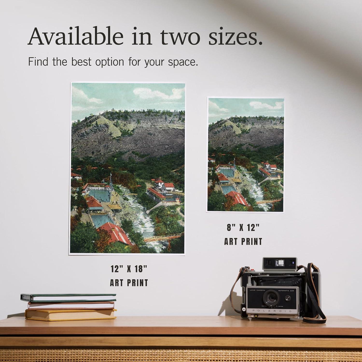 Impresión Artística Lantern Press 20x30 cm Eldorado Springs