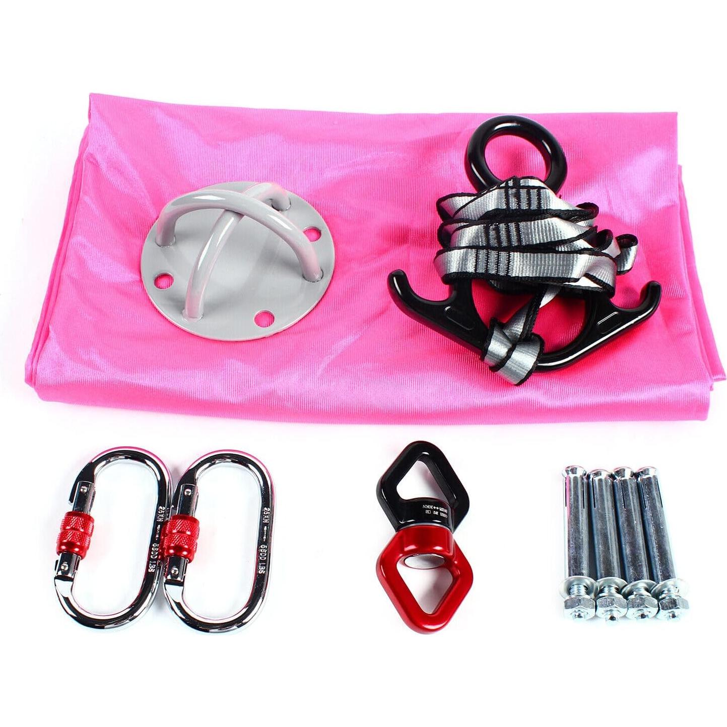 Juego de Sedas Aéreas Kaichenyt 2.8x2.8m para Yoga y Ejercicio