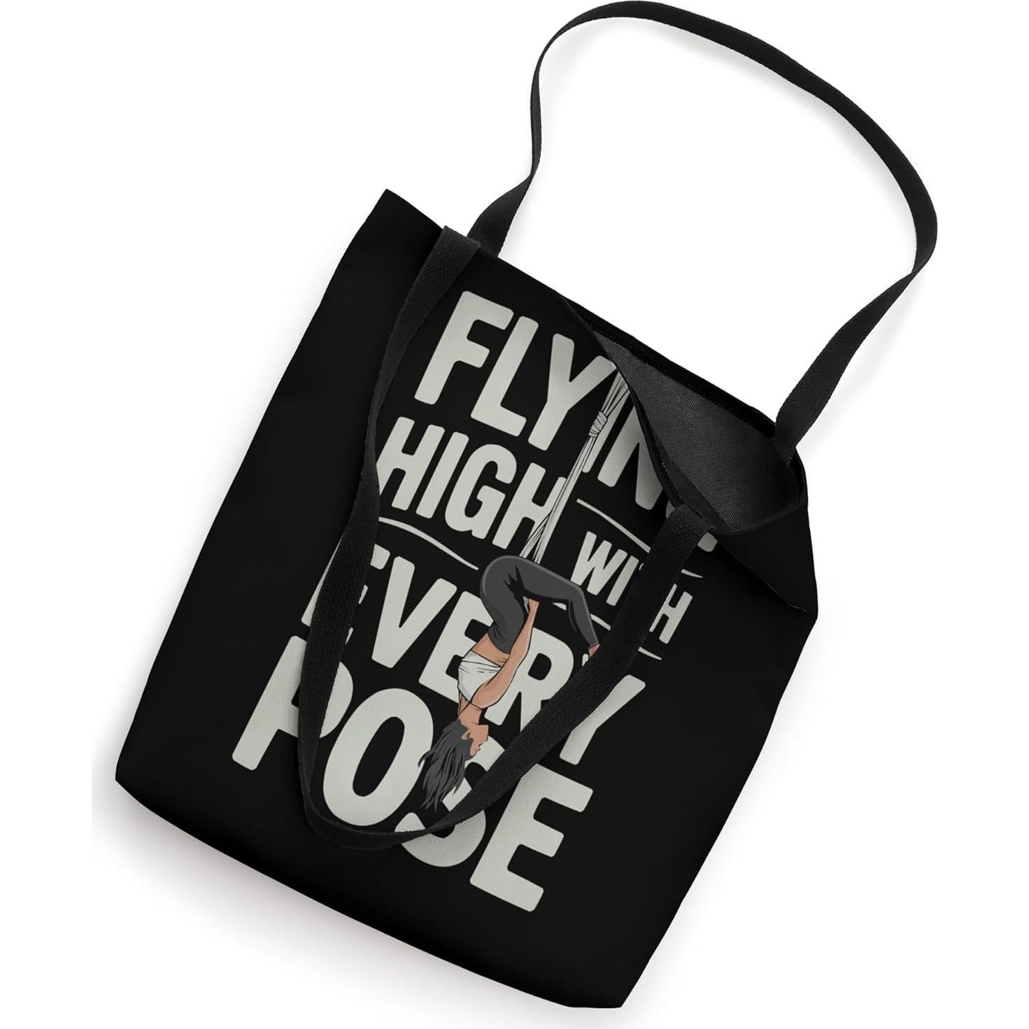 Bolsa Tote Yoga Aéreo Zen 40.64 cm con Asas de Algodón