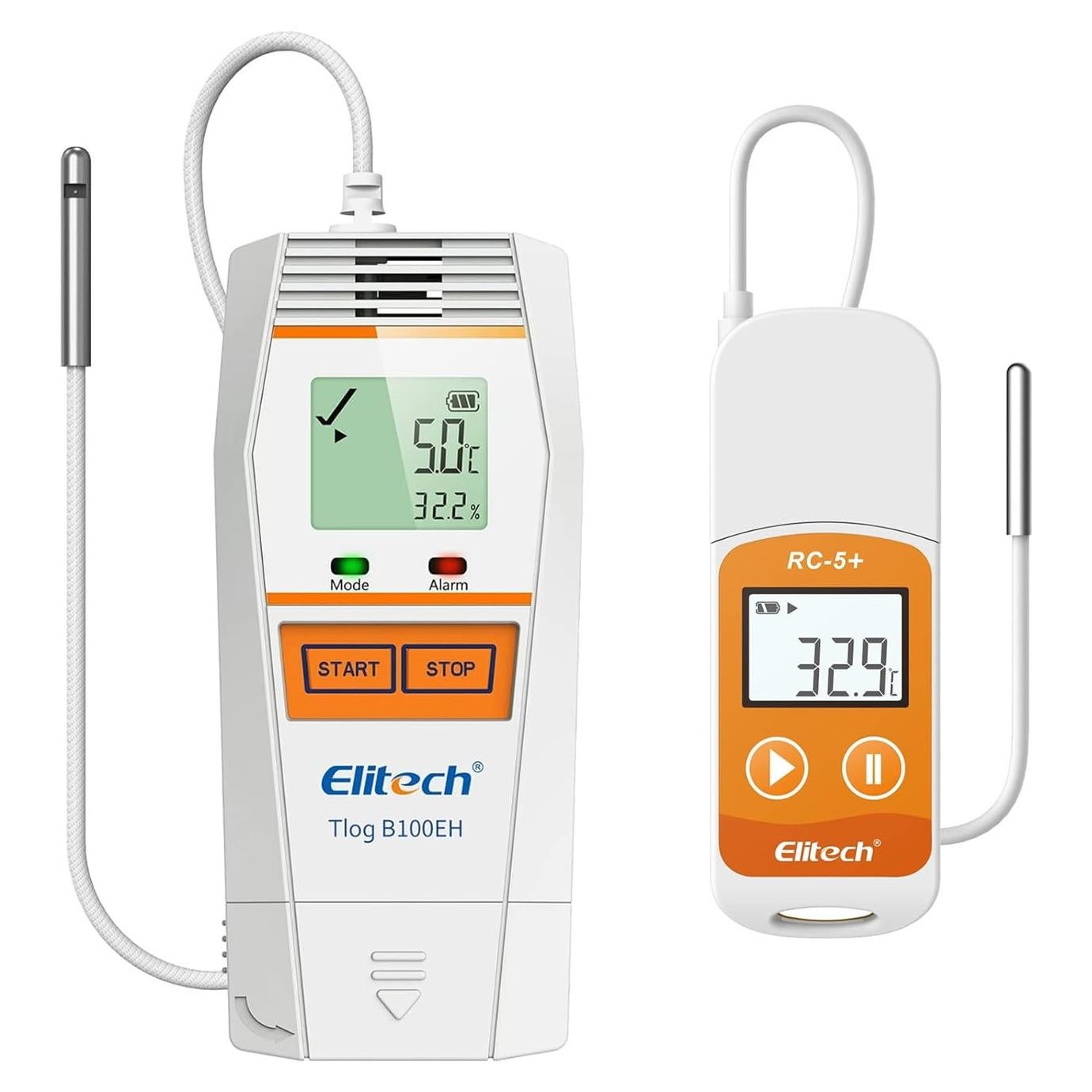 Registrador de Datos de Temperatura Elitech RC-5+ TE USB
