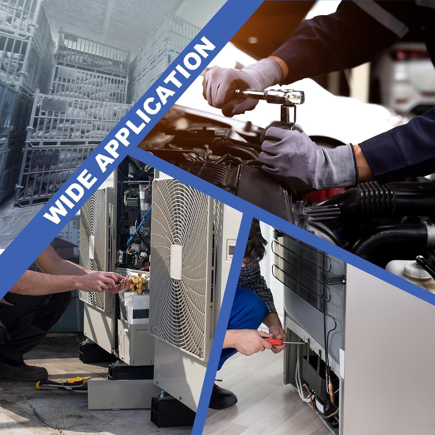 Manómetro Digital Rogvoc RV-521-1 para Refrigerantes HVAC