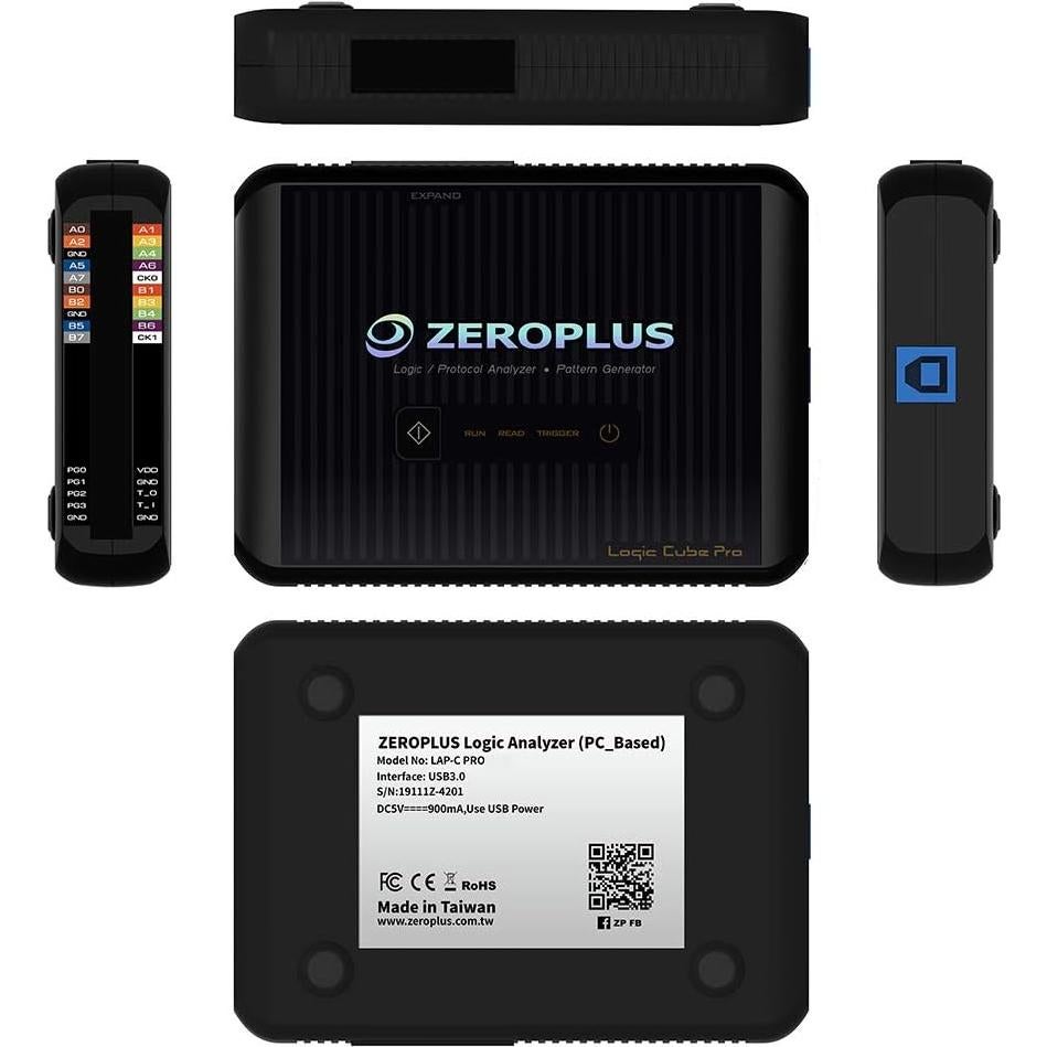 Analizador de Lógica Zeroplus LAP-C Pro 16 Canales 64Mb
