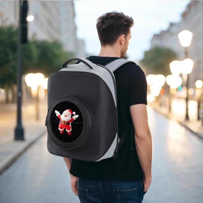 Mochila Holograma 3D Missyou 40 cm con Control Remoto y 700 Videos