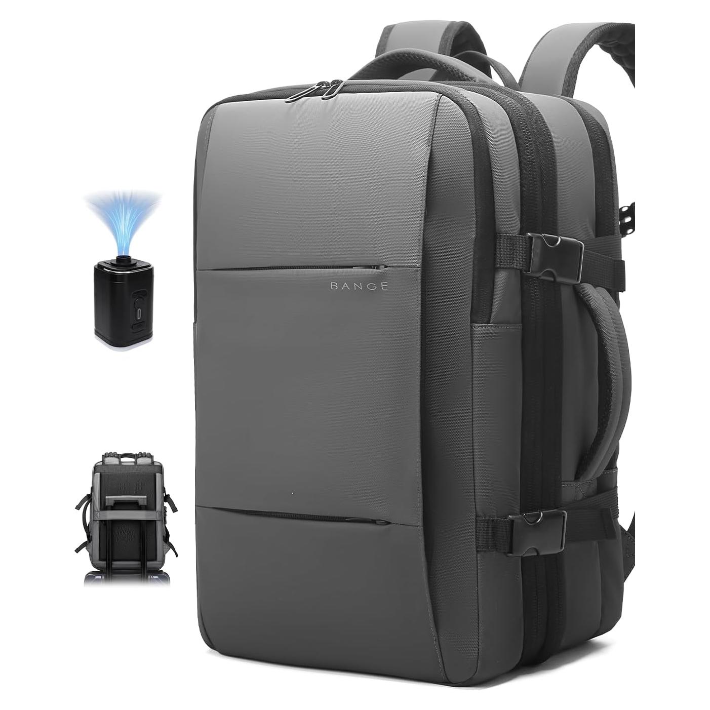 Mochila BANGE Airback Expandible 70L con Bomba de Aire