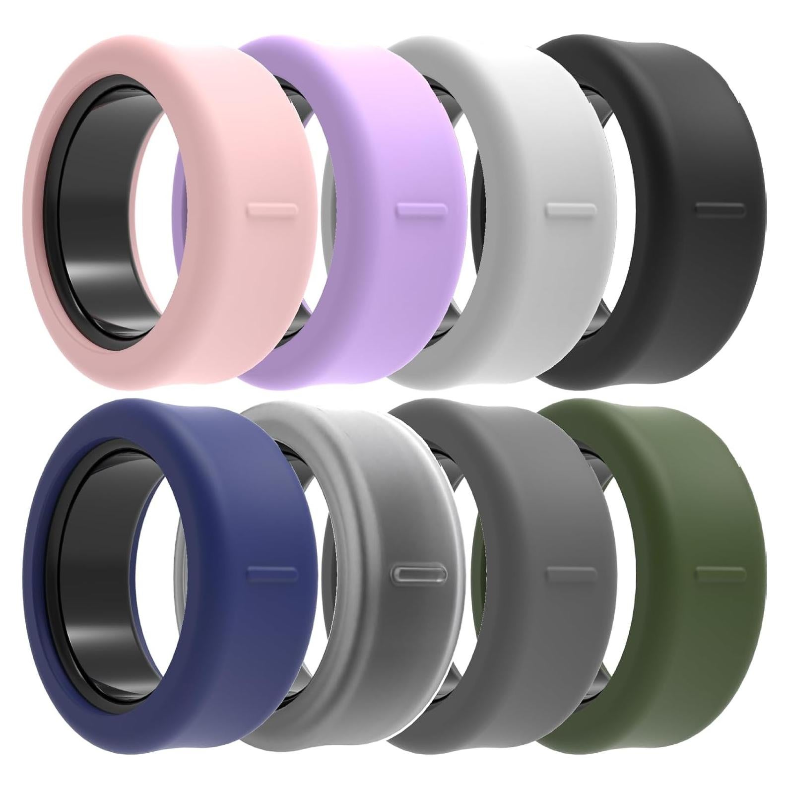 Protector de Silicona Chofit para Oura Ring 4 y Gen3 - 8 Pack