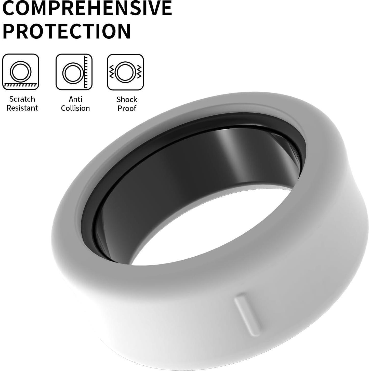Protector de Silicona Chofit para Oura Ring 4 y Gen3 - 8 Pack