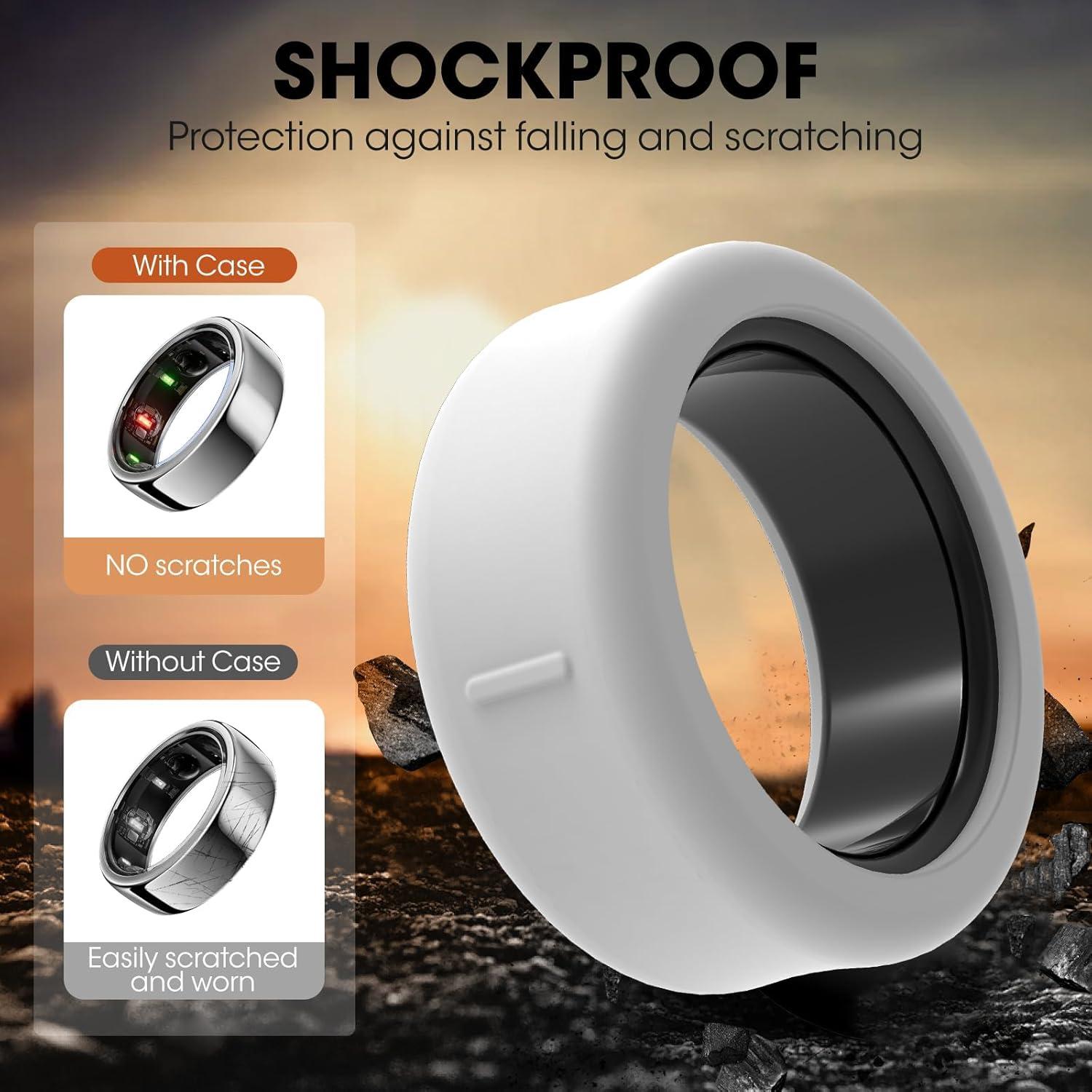 Protector de Silicona Chofit para Oura Ring 4 y Gen3 - 8 Pack