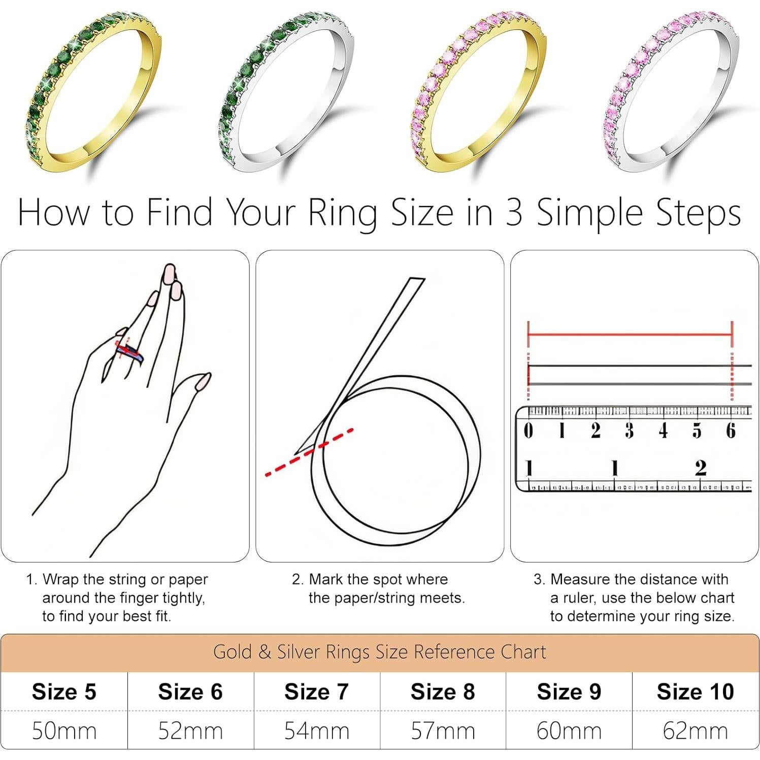 Anillo Apilable Oro 14K Hexasider para Oura Ring Mujeres