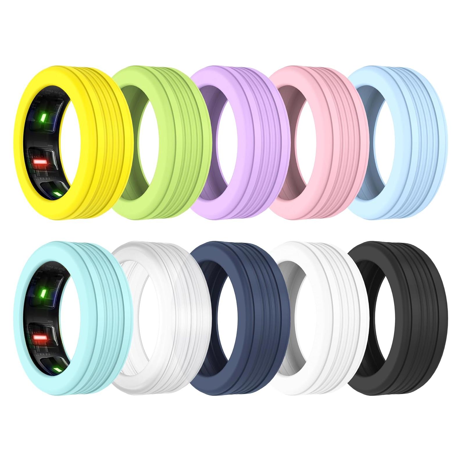 Cubierta de Silicona Frylaa para Oura Ring 3/4 y Galaxy Ring