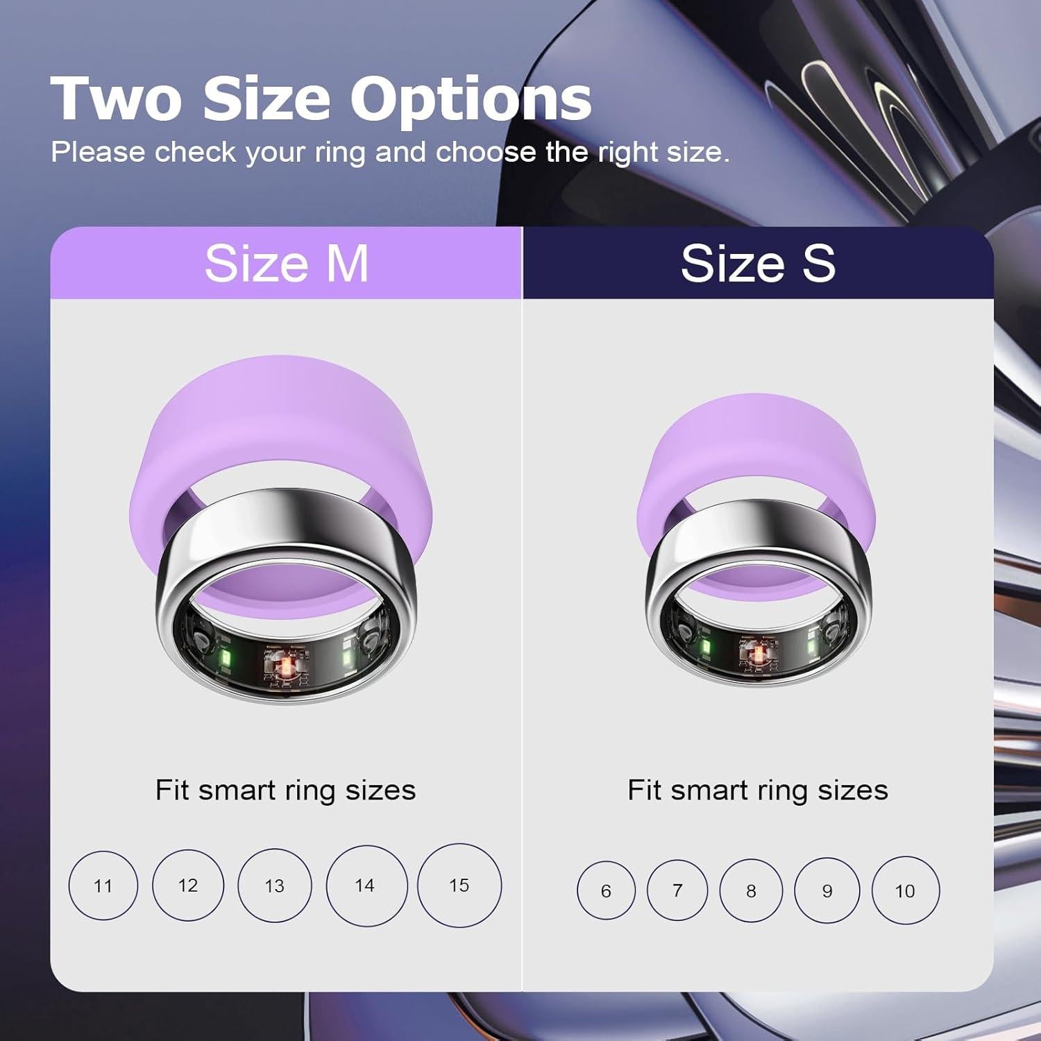 Funda de Silicona TiMOVO para Anillo Oura Gen 3/4 - Tamaño S