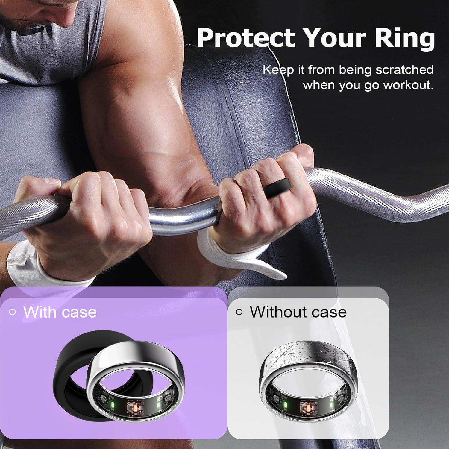 Funda de Silicona TiMOVO para Anillo Oura Gen 3/4 - Tamaño S