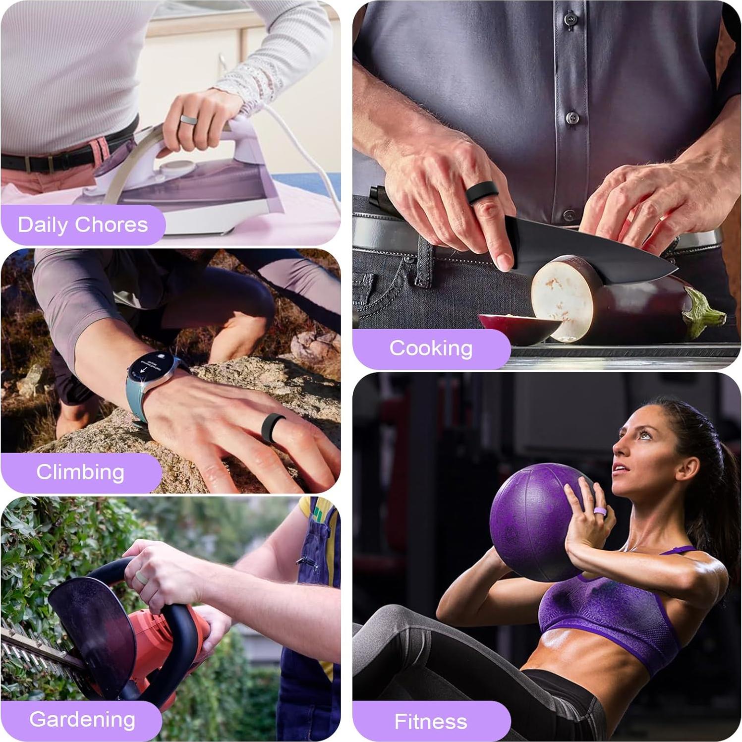 Funda de Silicona TiMOVO para Anillo Oura Gen 3/4 - Tamaño S