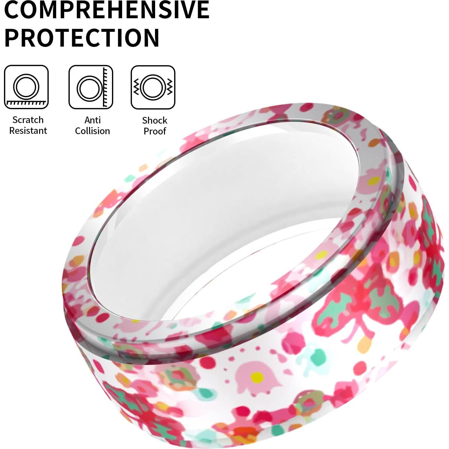 Funda Protectora de Silicona TurnWin para Oura Ring 4 - S(6/7/8/9) Multicolor