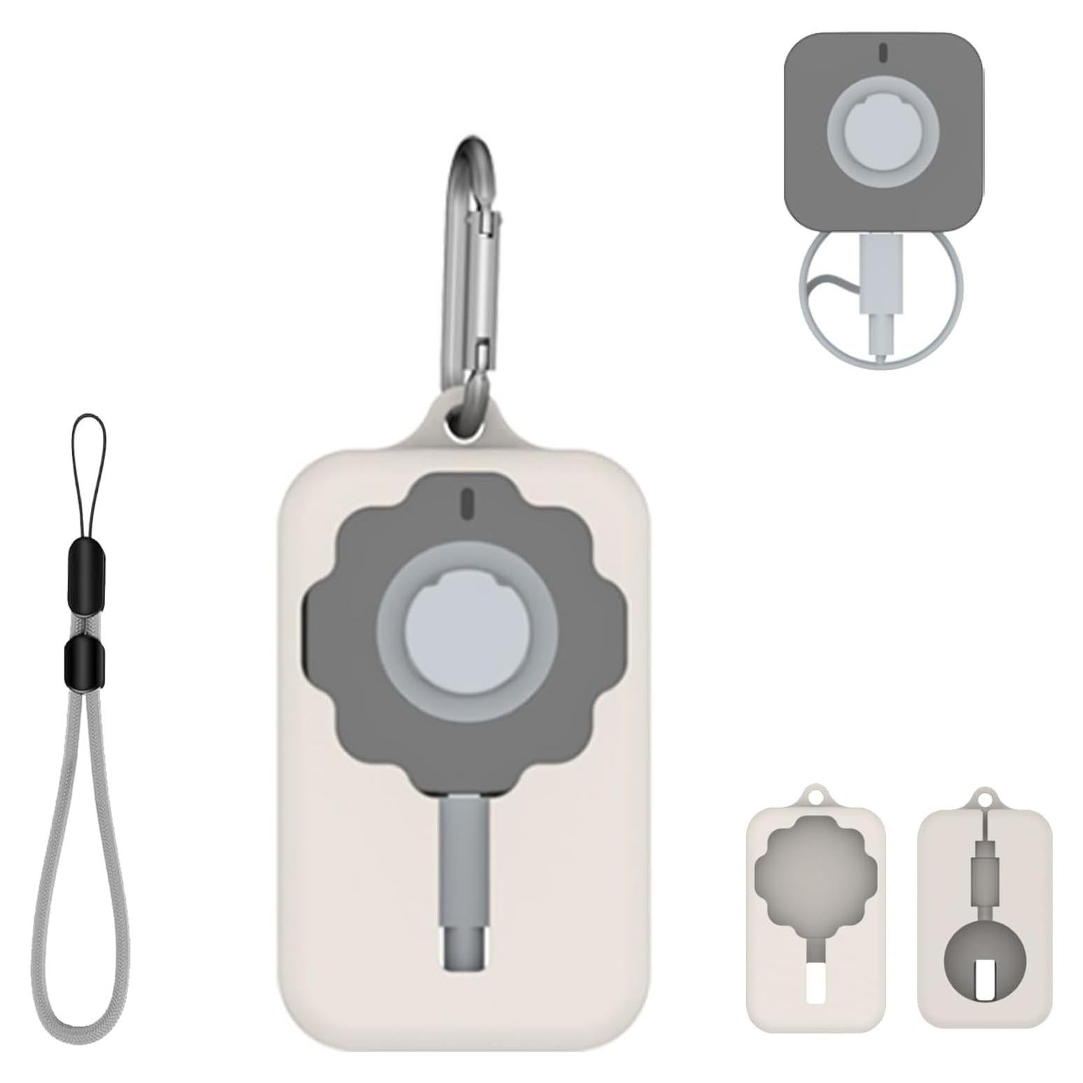 Funda de Silicona para Cargador Oura Ring 4 - Blanca