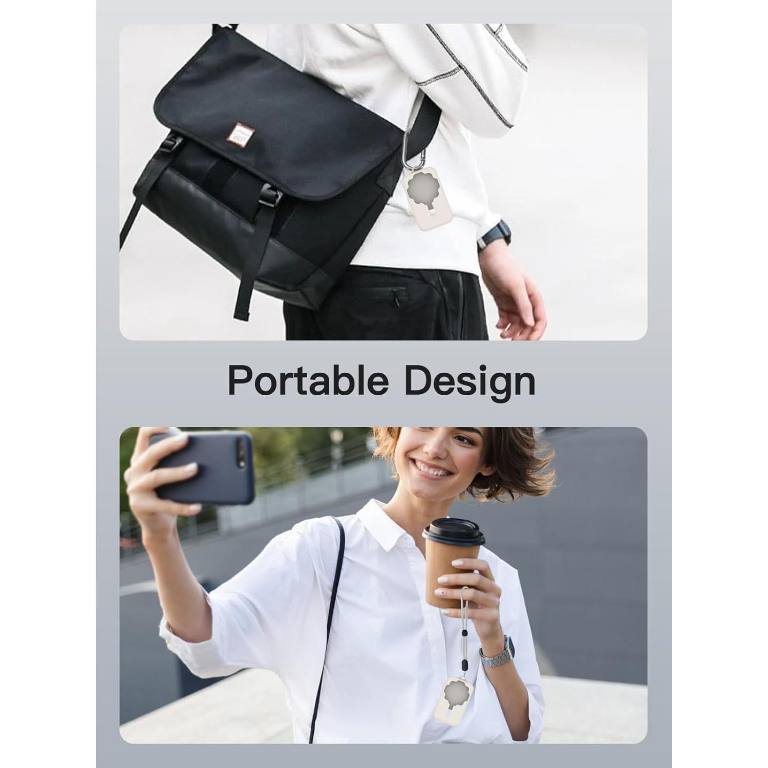 Funda de Silicona para Cargador Oura Ring 4 - Blanca