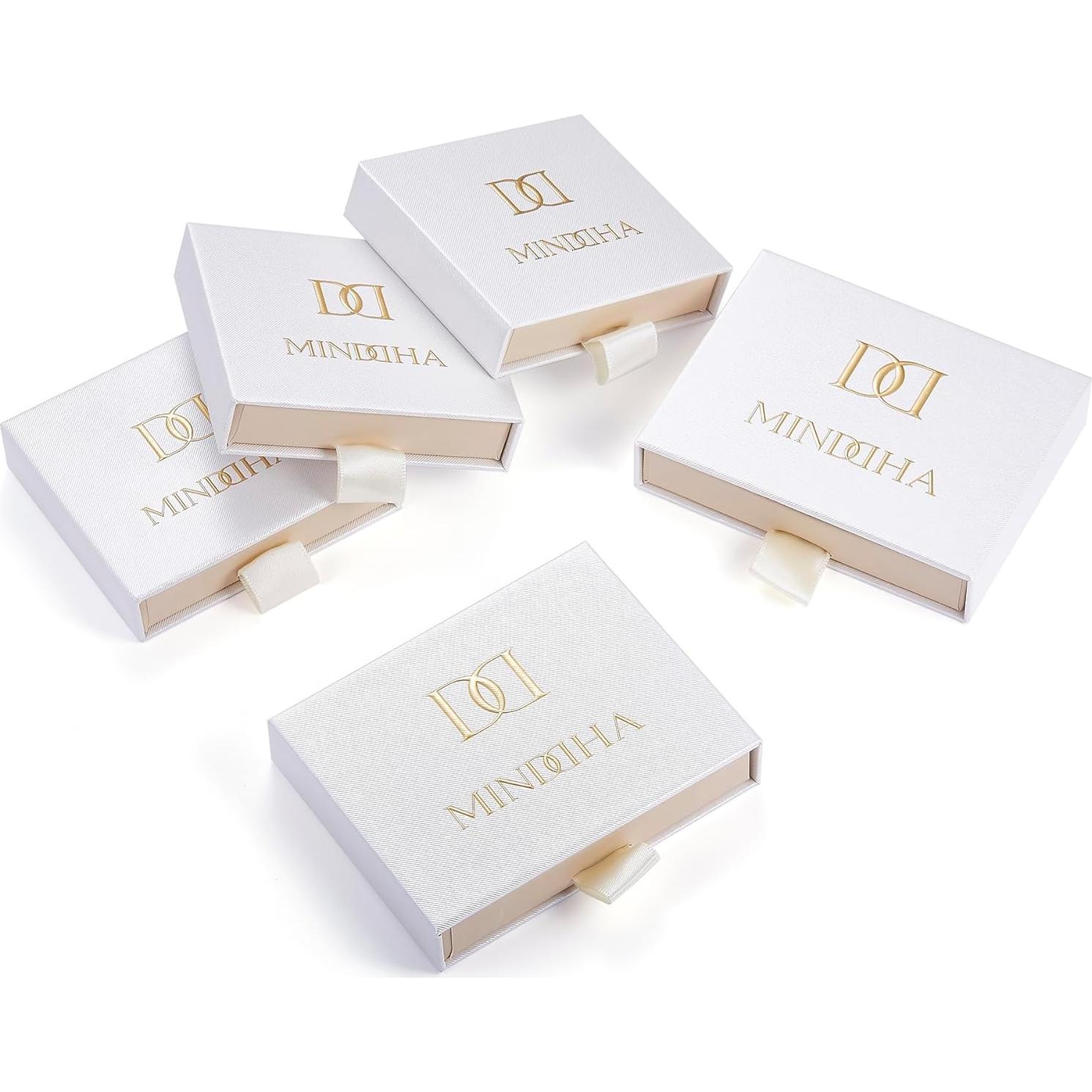 Anillo MINDDHA Baño de Oro 14K 2mm con Zirconia Cubica - Tamaño 9