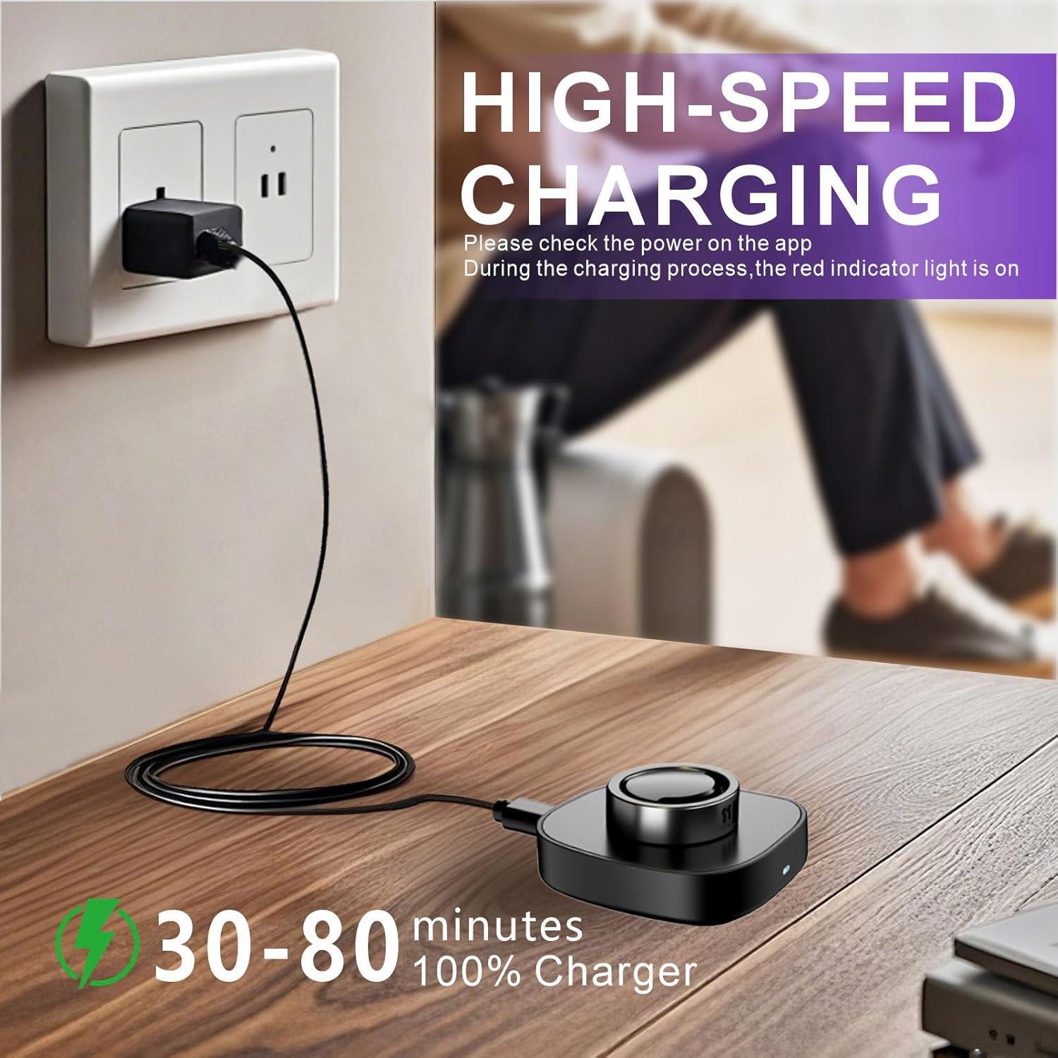 Cargador Rápido Oura Ring Gen3 - Tamaño 12 con USB-C