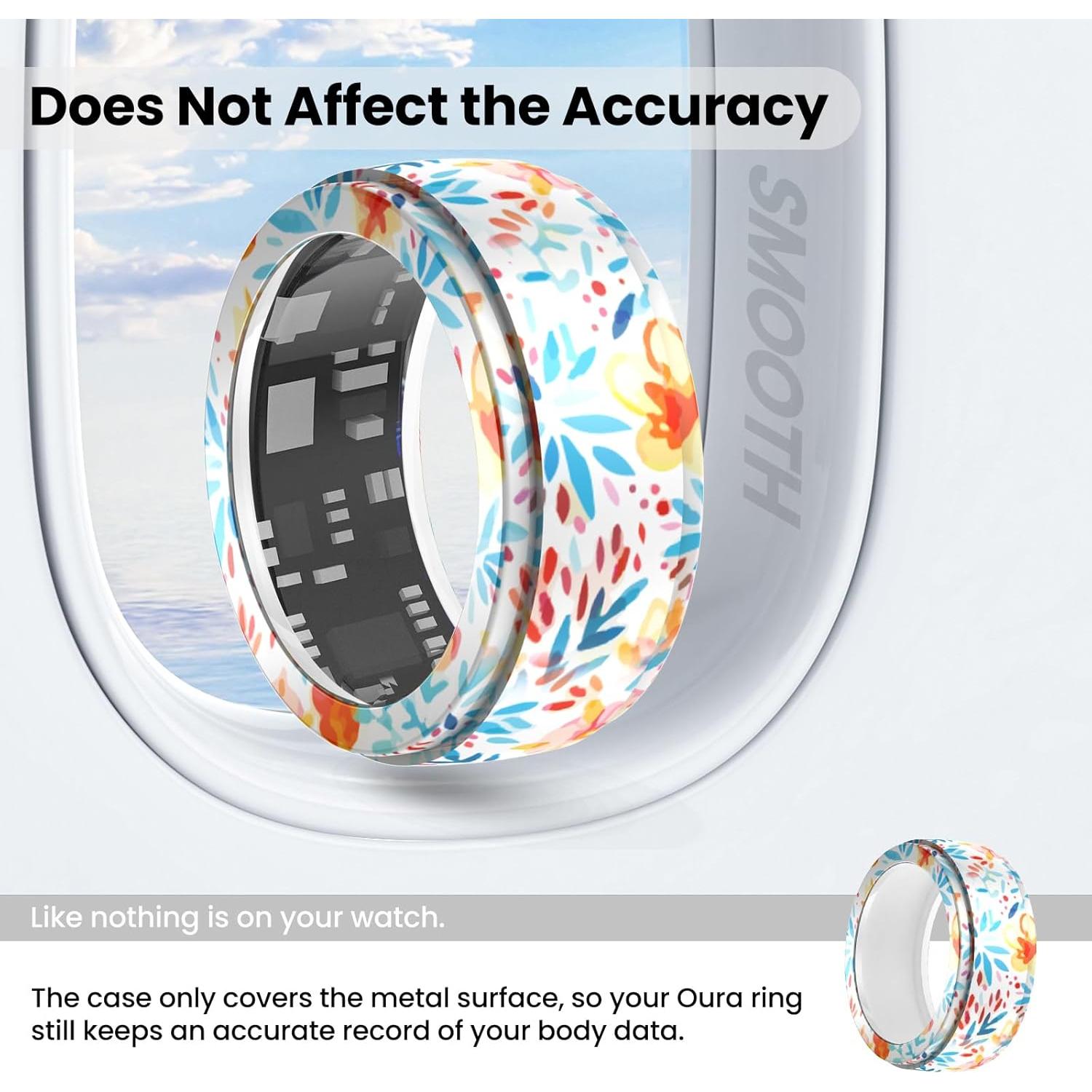 Funda de Silicona FitTurn 5 Pack para Oura Ring y Samsung