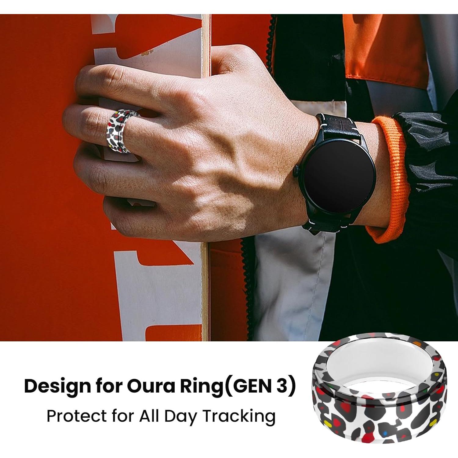 Funda de Silicona FitTurn 5 Pack para Oura Ring y Samsung