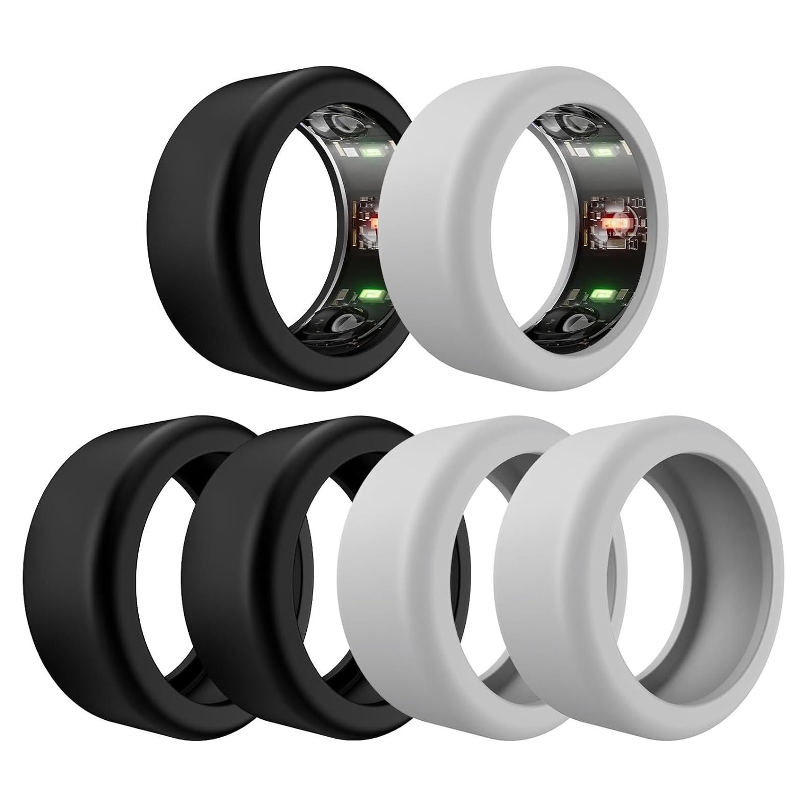 Funda de Silicona TiMOVO para Oura Ring Gen 3 y 4, Talla M