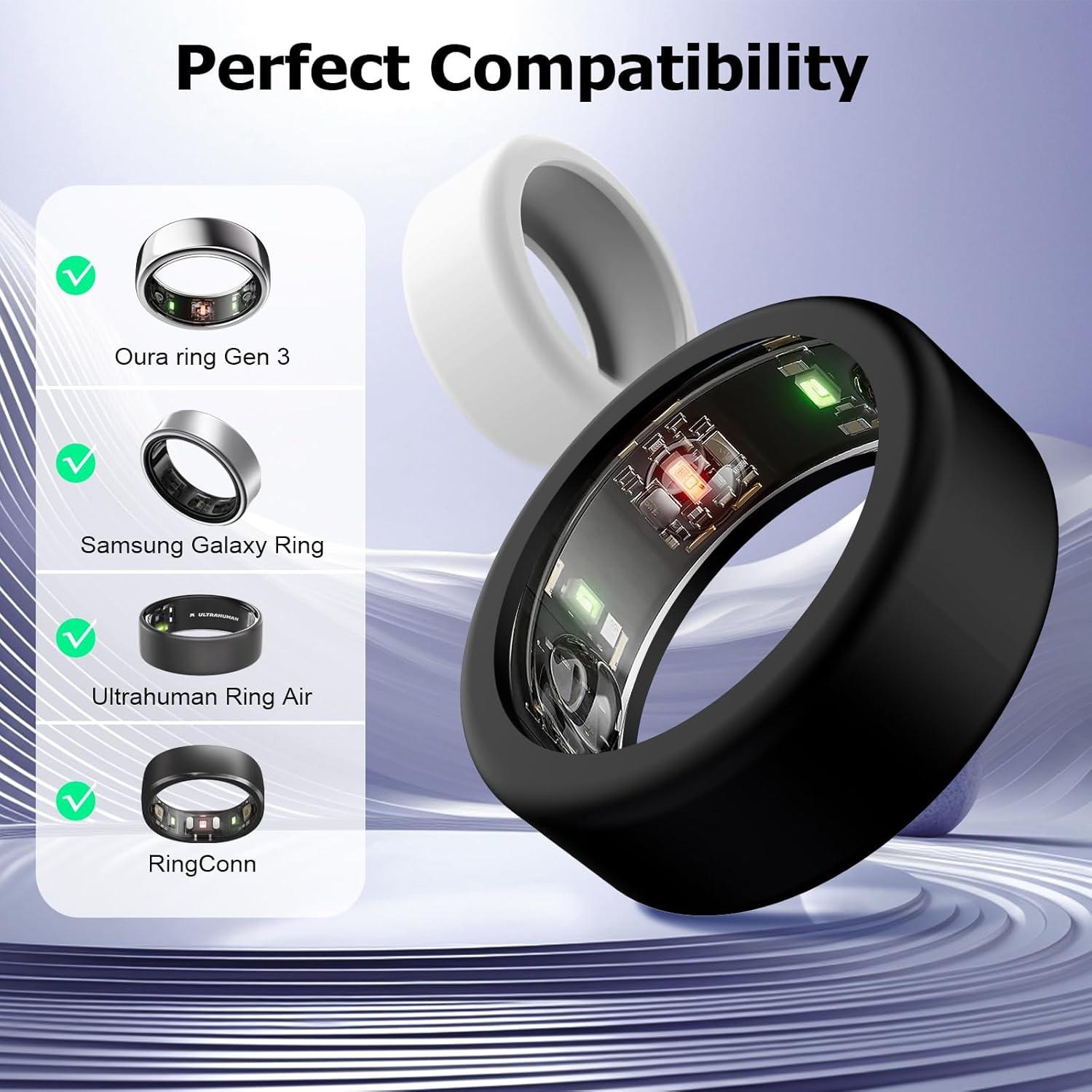 Funda de Silicona TiMOVO para Oura Ring Gen 3 y 4, Talla M